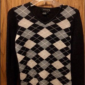 Cashmere Country Shop Argyle Women’s Sweater